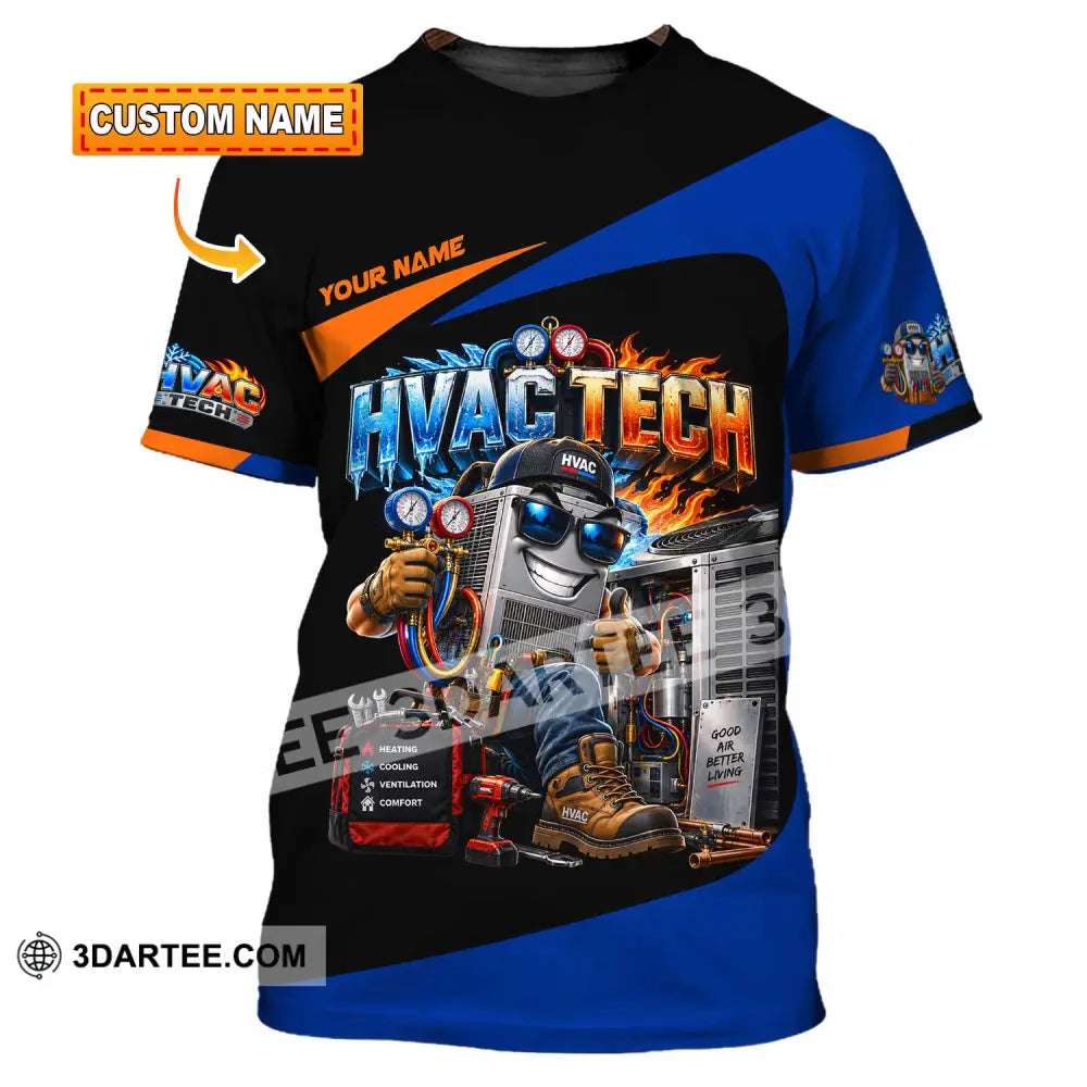 Unisex Shirt - Custom HVAC Tech Shirt - T-shirt