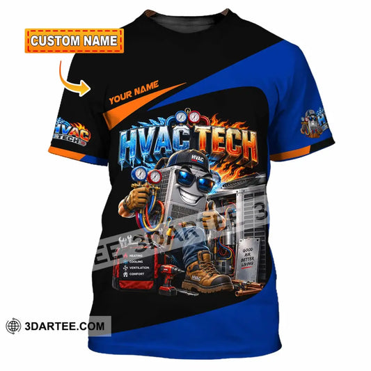 Unisex Shirt - Custom HVAC Tech Shirt - T-shirt