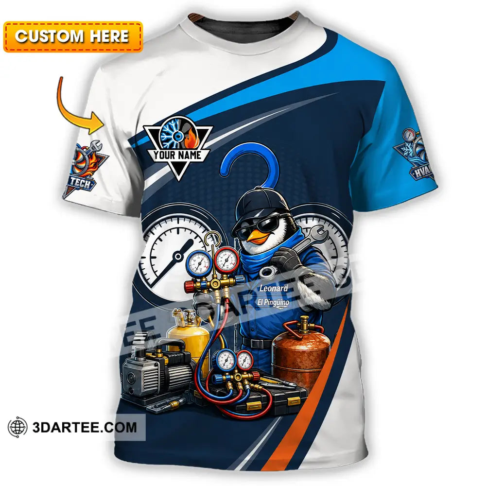 Unisex Shirt - Custom HVAC Tech Shirt - T-shirt