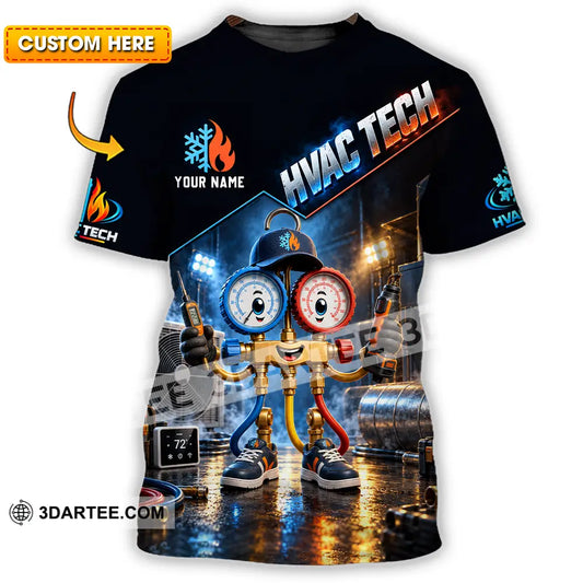 Unisex Shirt - Custom HVAC Tech Shirt - T-shirt