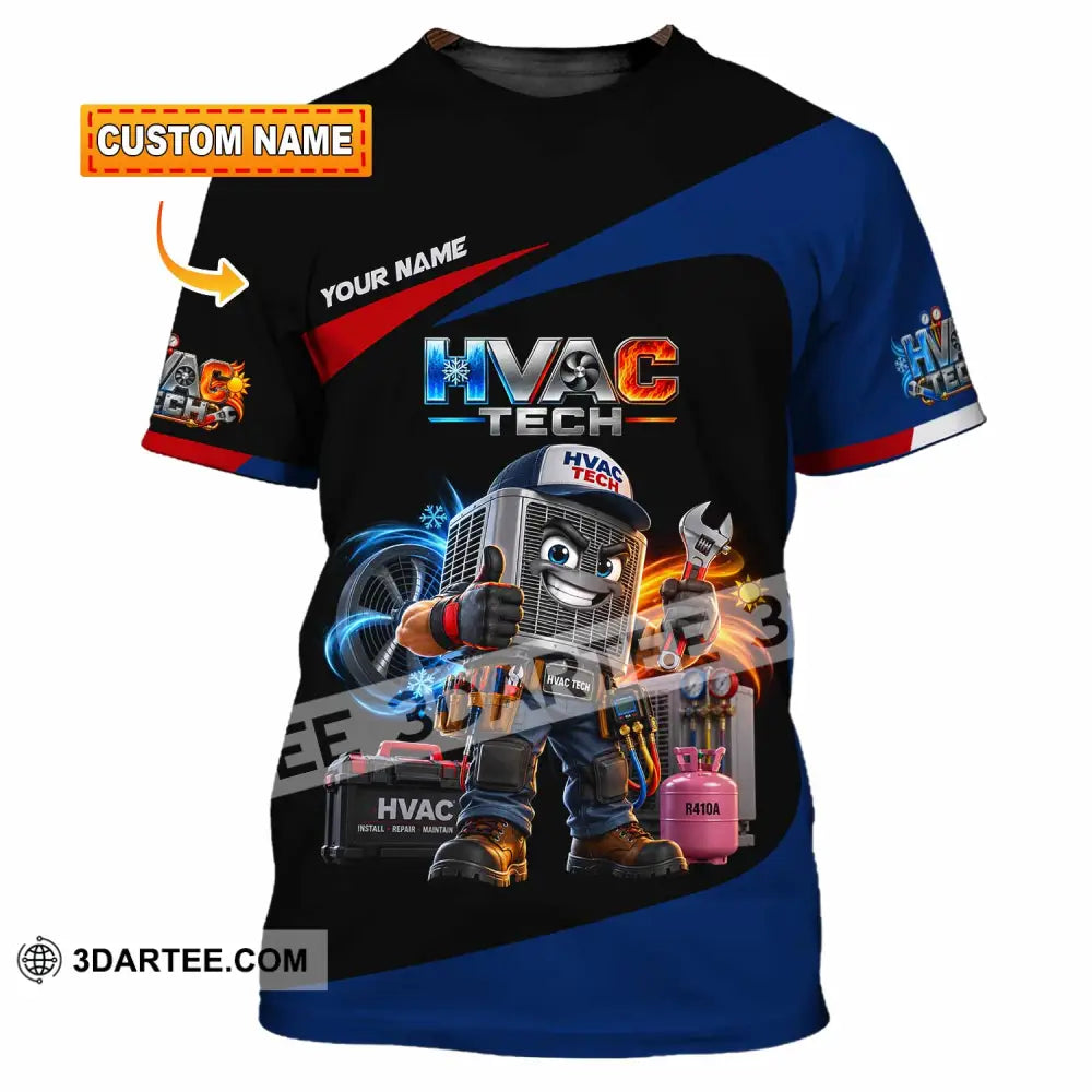 Unisex Shirt - Custom HVAC Tech Shirt - T-shirt