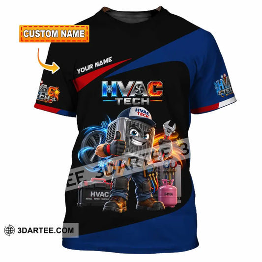 Unisex Shirt - Custom HVAC Tech Shirt - T-shirt