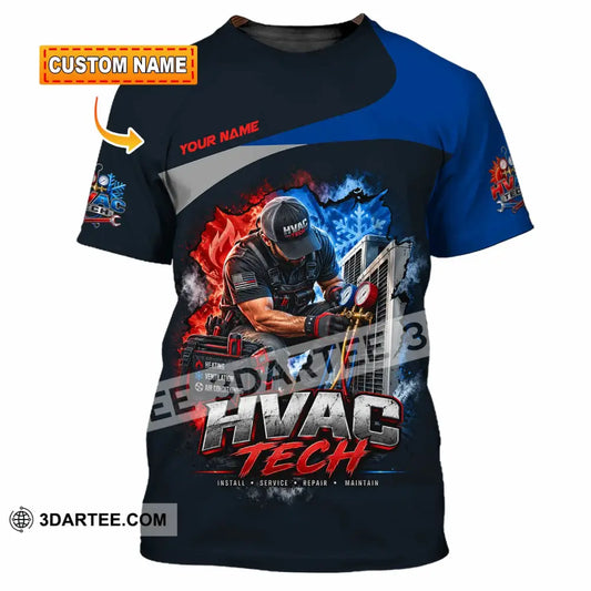 Unisex Shirt - Custom HVAC Tech Shirt - T-shirt