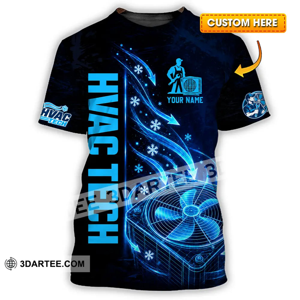 Unisex Shirt - Custom HVAC Tech Shirt - T-shirt
