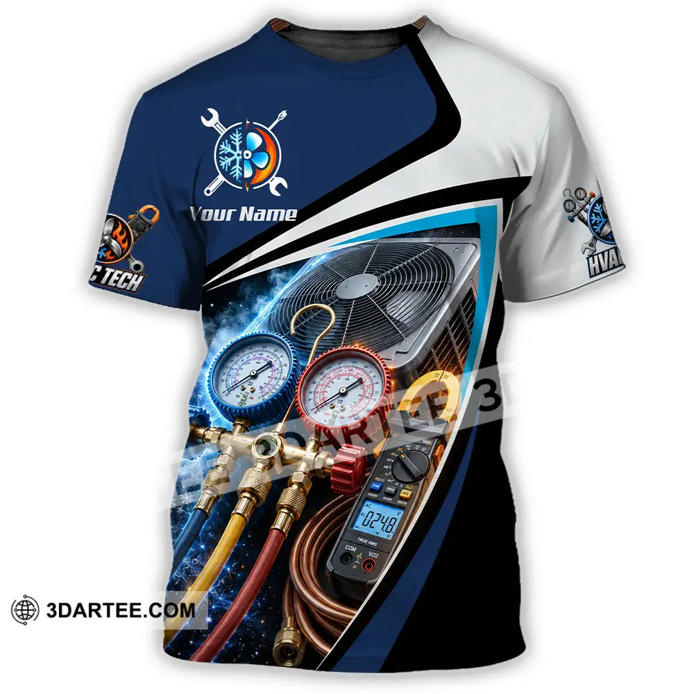 Unisex Shirt - Custom HVAC Tech Shirt - T-Shirt / S - T-shirt
