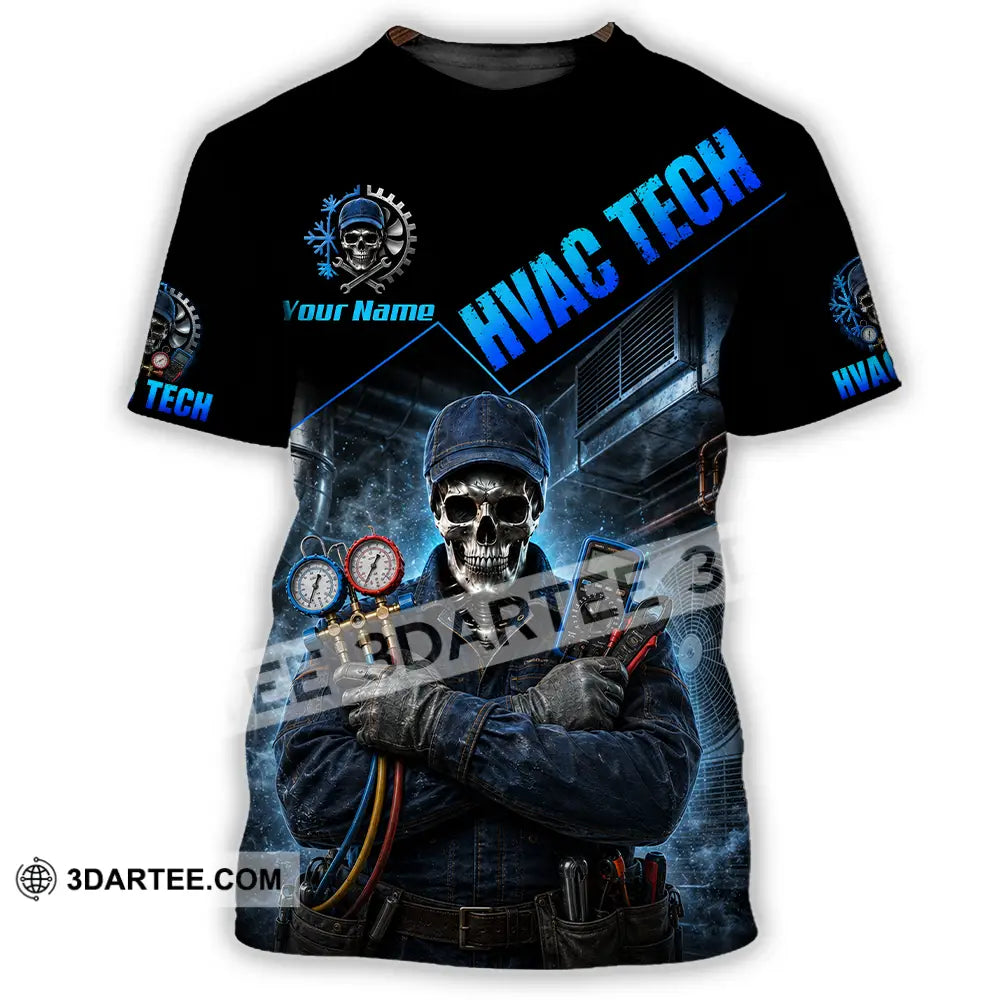 Unisex Shirt - Custom HVAC Tech Shirt - T-Shirt / S - T-shirt