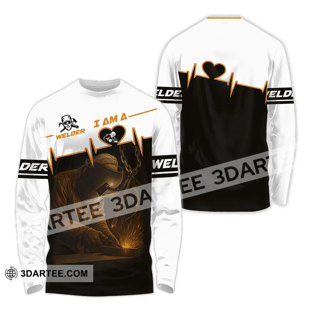 Unisex Shirt Custom I Am Welder Shirt Long Sleeve Shirt / S T shirt