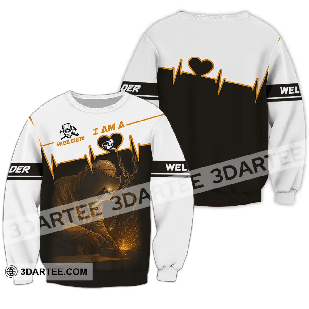 Unisex Shirt Custom I Am Welder Shirt Long Sleeve / S T shirt