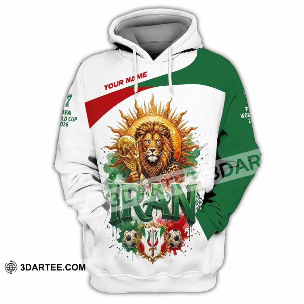 Unisex Shirt - Custom Iran World Cup 2026 3D Shirt - Hoodie / S - T-shirt
