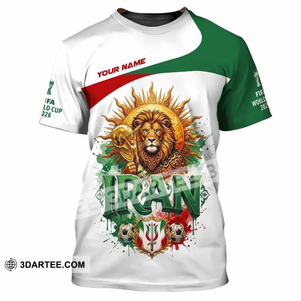 Unisex Shirt - Custom Iran World Cup 2026 3D Shirt - T-Shirt / S - T-shirt