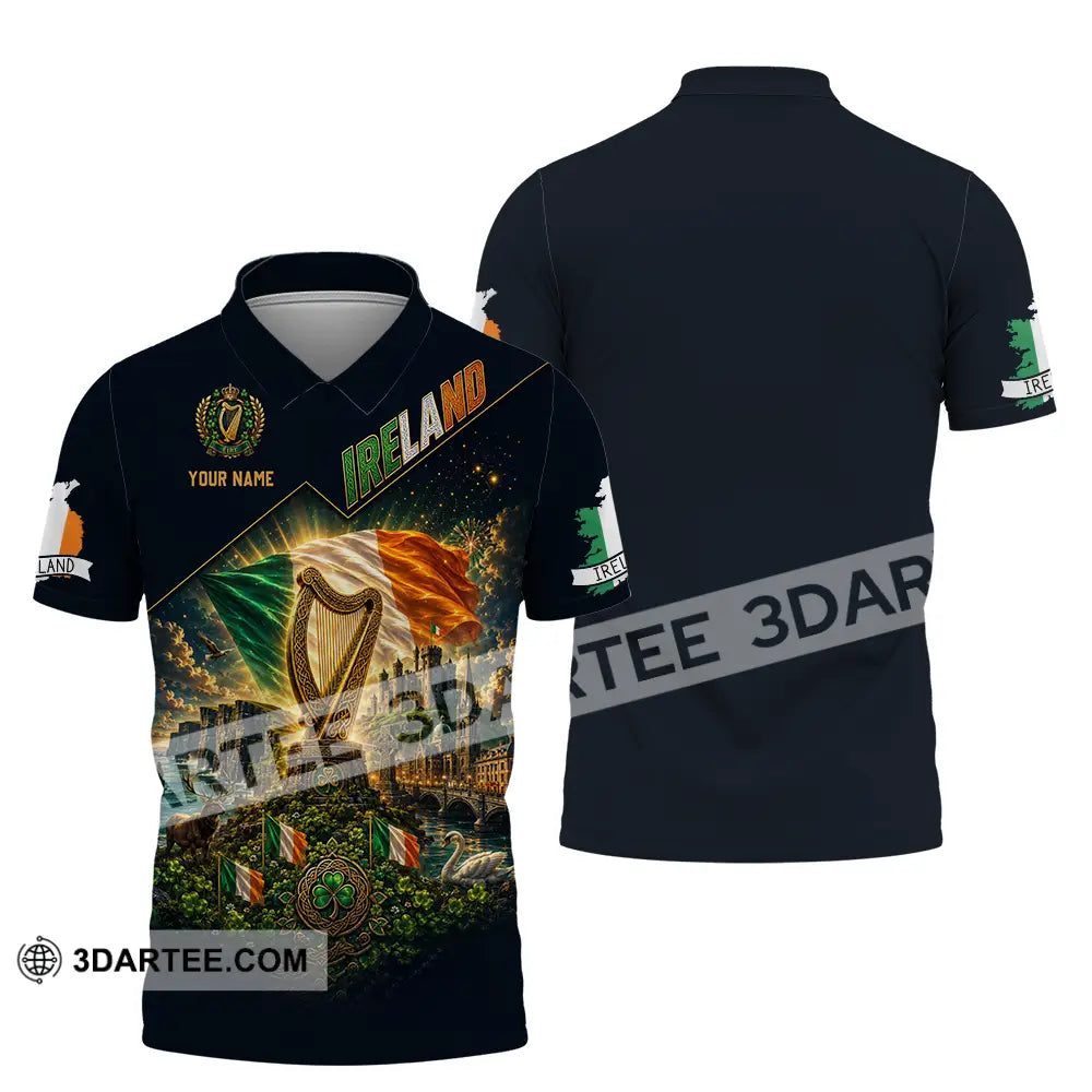 Unisex Shirt - Custom Ireland Shirt - Polo Shirt / S - T-shirt
