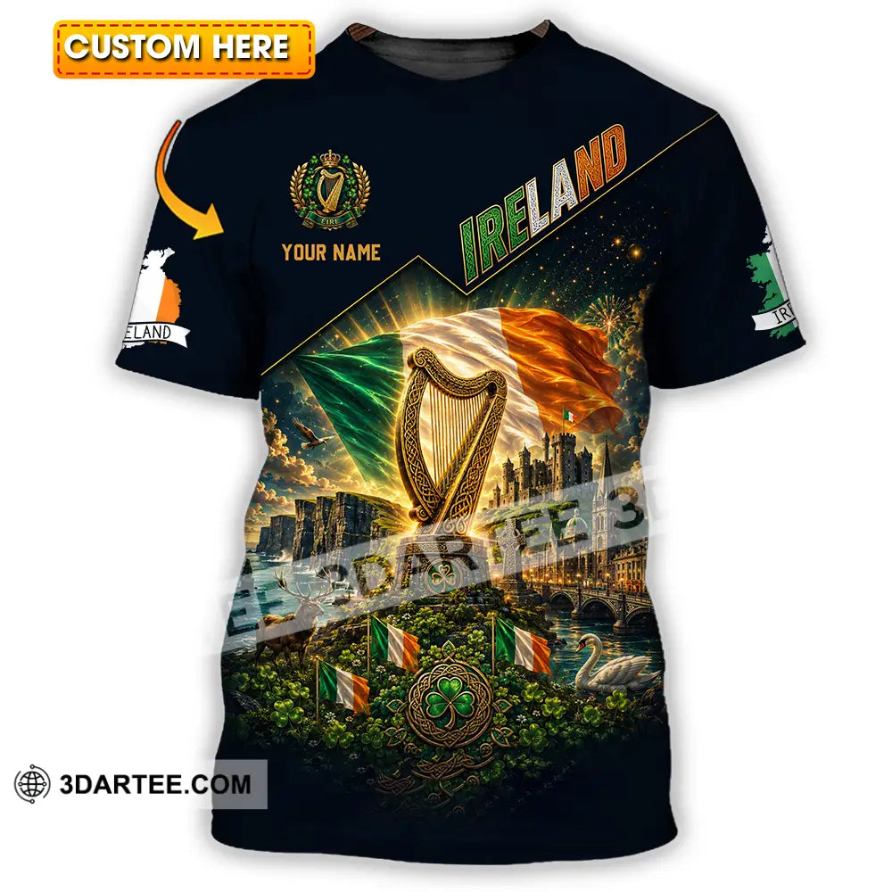 Unisex Shirt - Custom Ireland Shirt - T-shirt