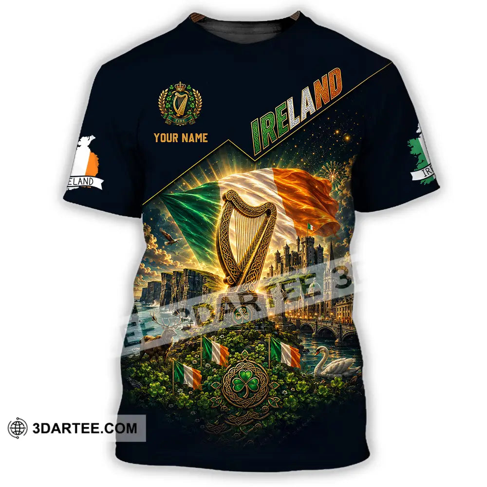 Unisex Shirt - Custom Ireland Shirt - T-Shirt / S - T-shirt