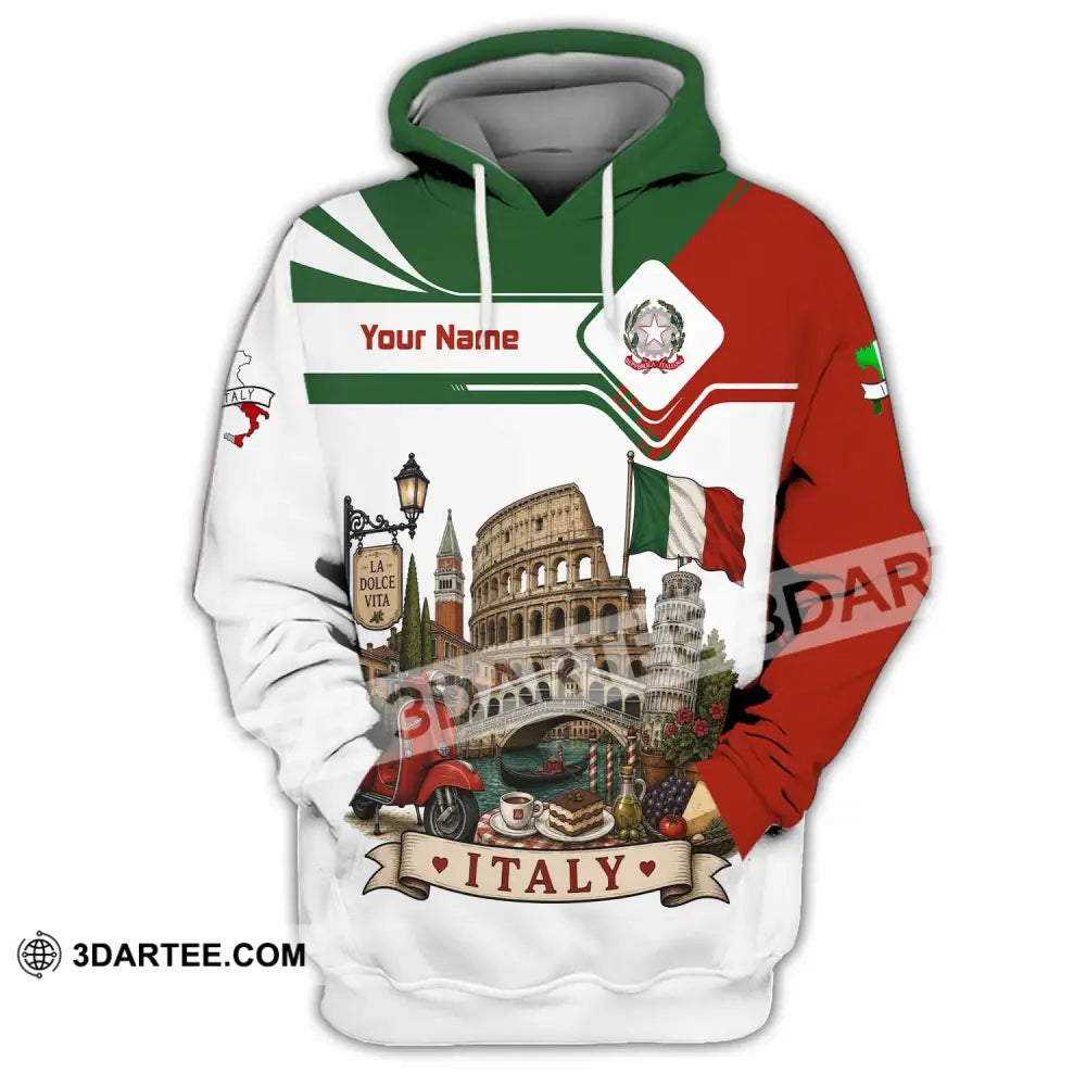 Unisex Shirt - Custom Italy Shirt - Hoodie / S - T-shirt