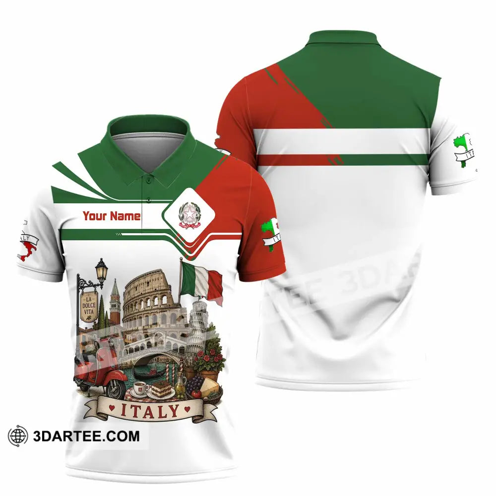 Unisex Shirt - Custom Italy Shirt - Polo Shirt / S - T-shirt