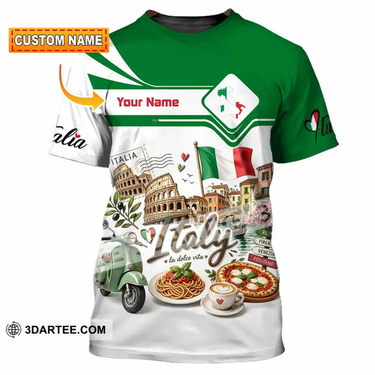 Unisex Shirt - Custom Italy Shirt - T-shirt