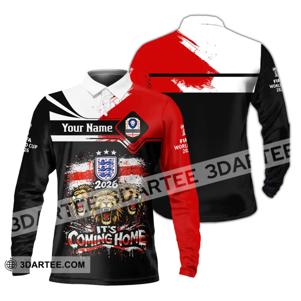 Unisex Shirt - Custom It’s Coming World Cup 2026 Shirt - Long Sleeve Polo / S - T-shirt