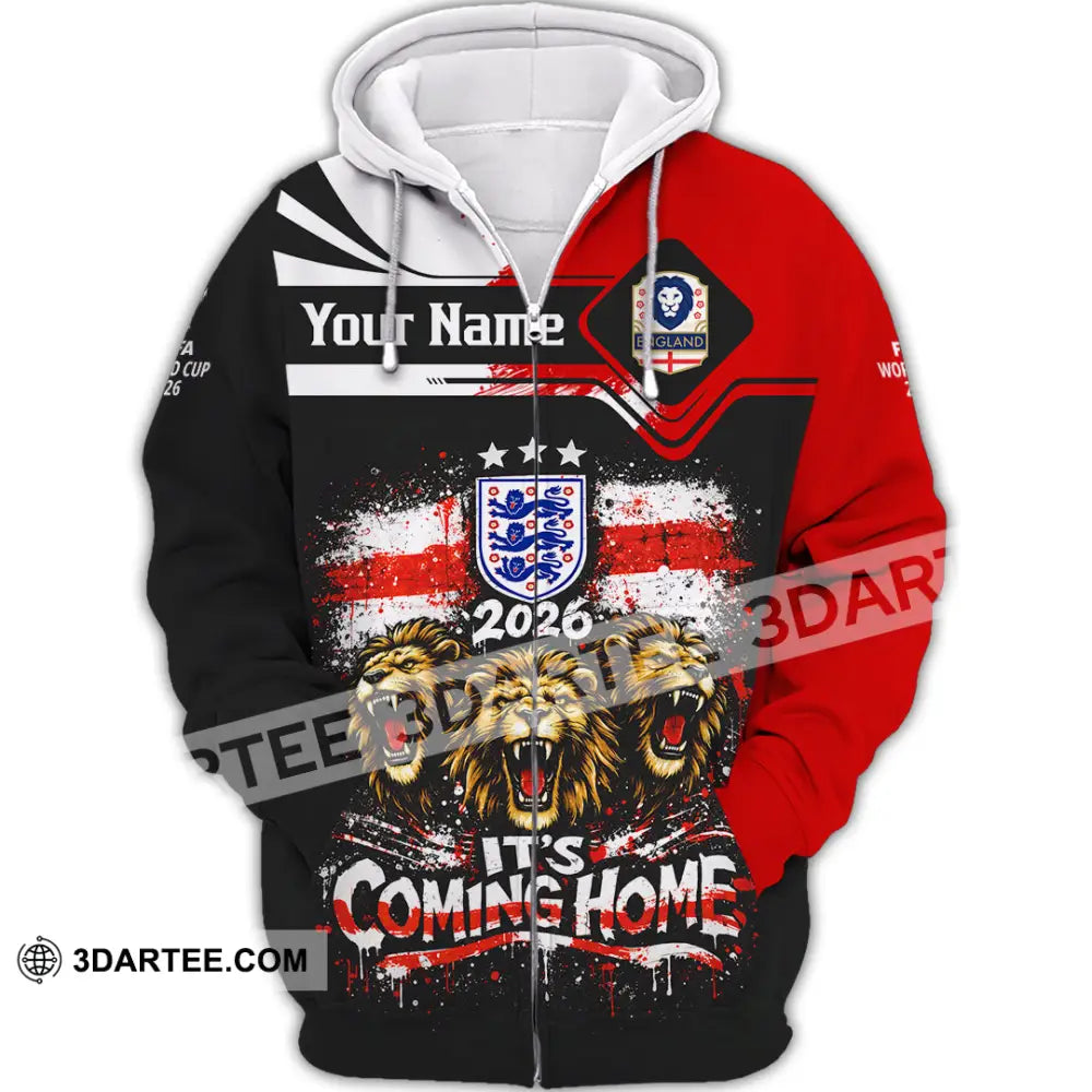 Unisex Shirt - Custom It’s Coming World Cup 2026 Shirt - Zipper Hoodie / S - T-shirt