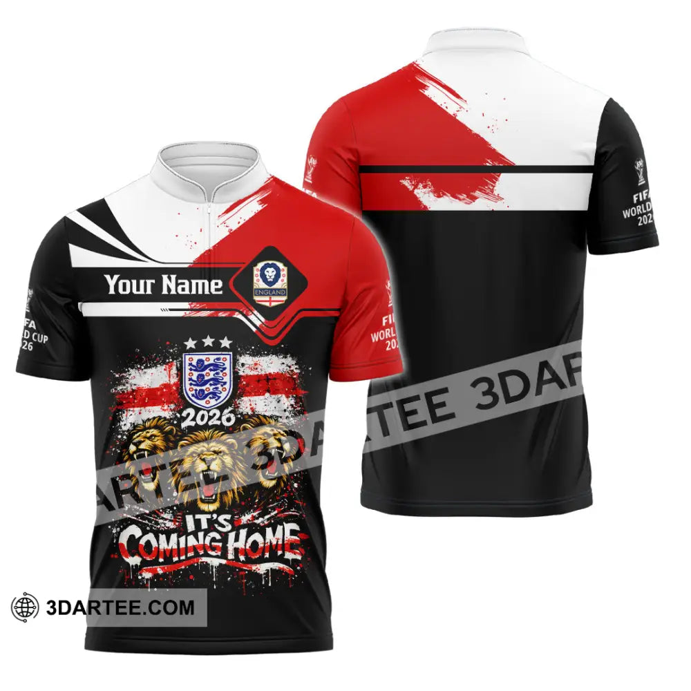 Unisex Shirt - Custom It’s Coming World Cup 2026 Shirt - Zipper Polo Shirt / S - T-shirt
