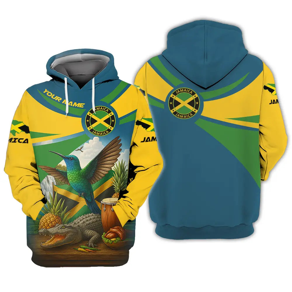 Unisex Shirt - Custom Jamaica Shirt Hoodie / S T-shirt