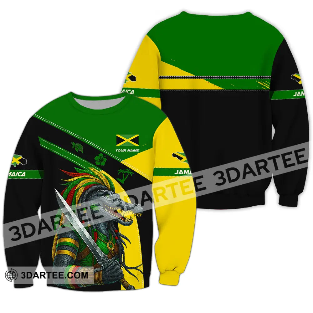 Unisex Shirt - Custom Jamaica Shirt Long Sleeve / S T-shirt