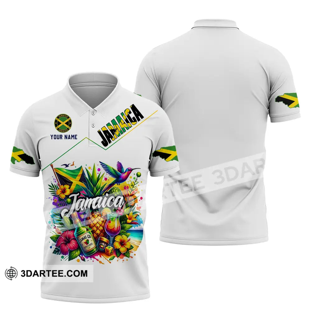 Unisex Shirt - Custom Jamaica Shirt Polo Shirt / S T-shirt