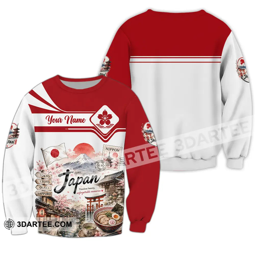 Unisex Shirt - Custom Japan Shirt - Long Sleeve / S - T-shirt