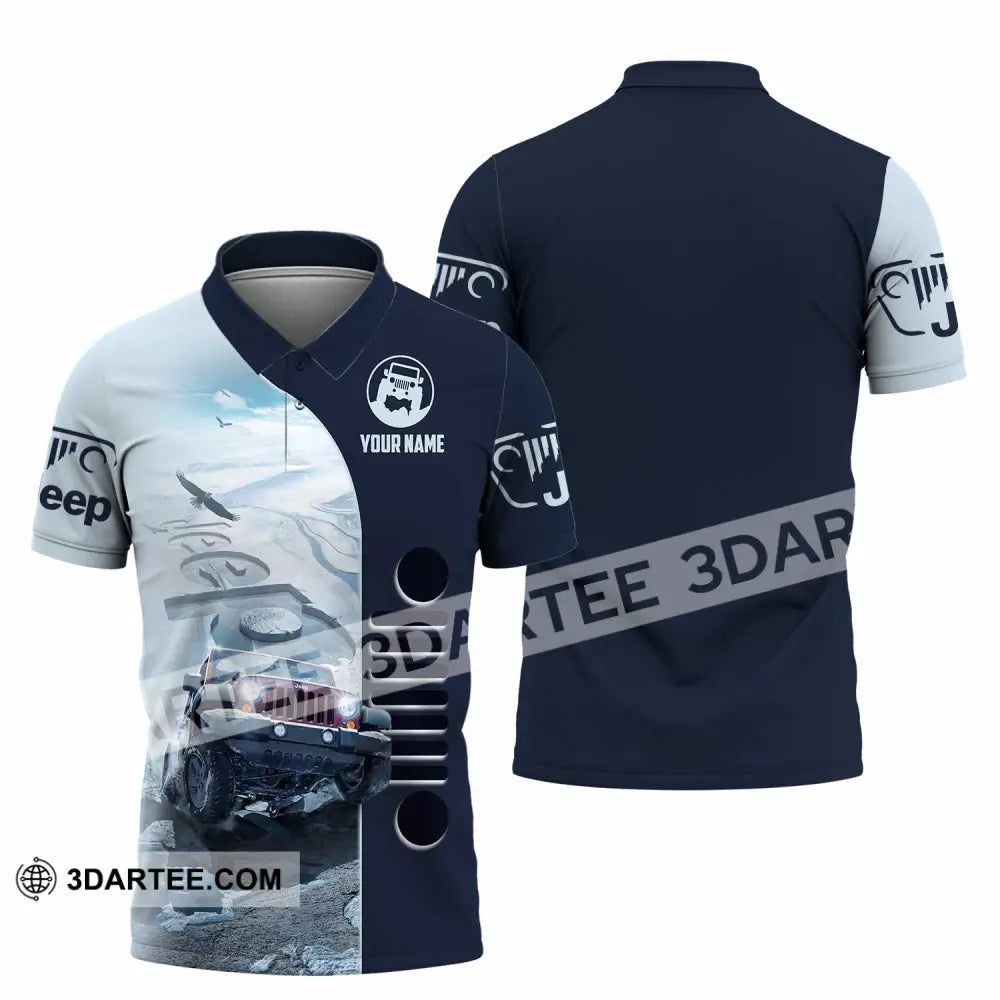 Unisex Shirt - Custom Jeep Car Sport Shirt Polo Shirt / S T-shirt