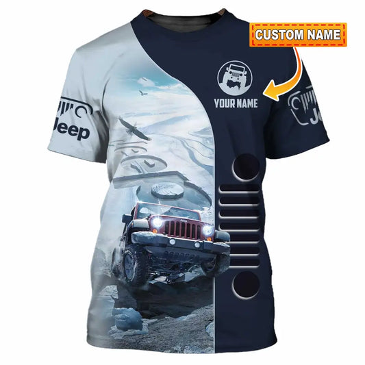 Unisex Shirt - Custom Jeep Car Sport Shirt T-shirt