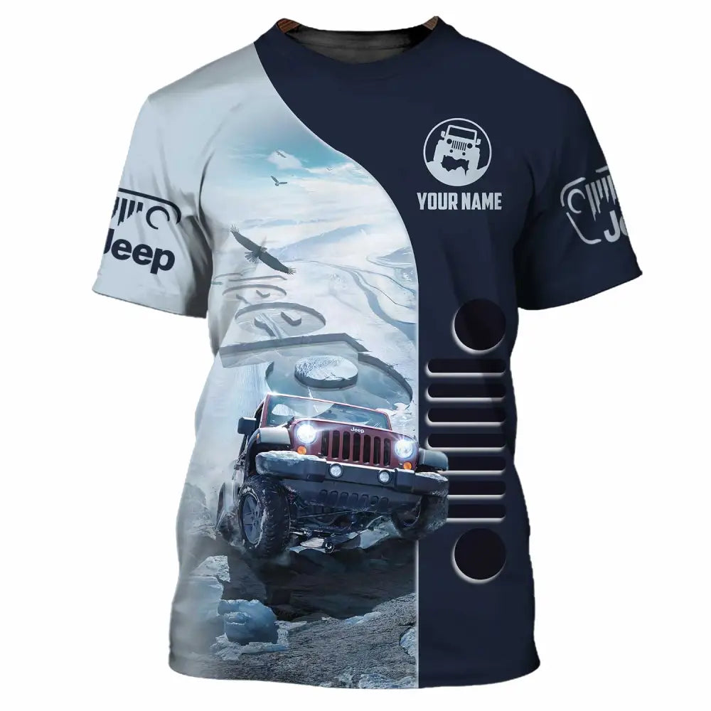 Unisex Shirt - Custom Jeep Car Sport Shirt T-Shirt / S T-shirt