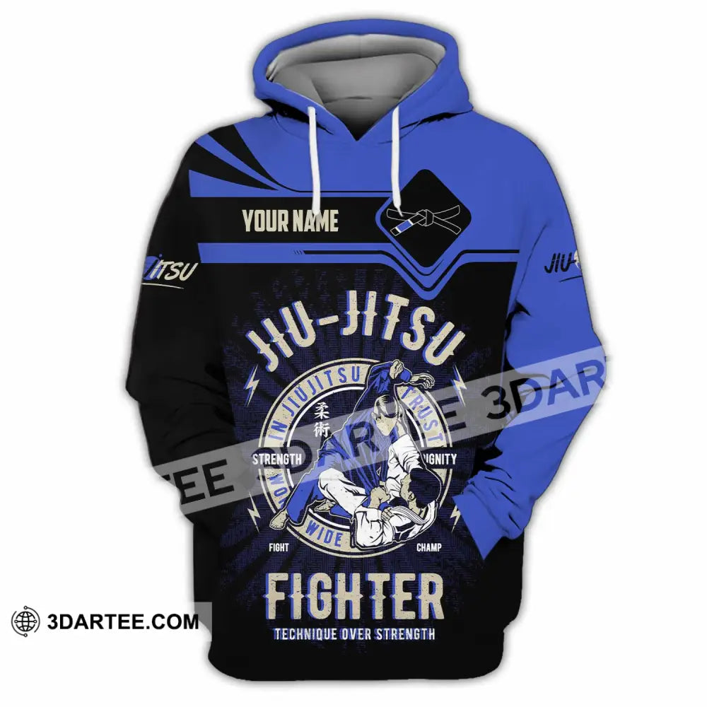 Unisex Shirt - Custom Jiu Jitsu 3D Shirt - Hoodie / S - T-shirt