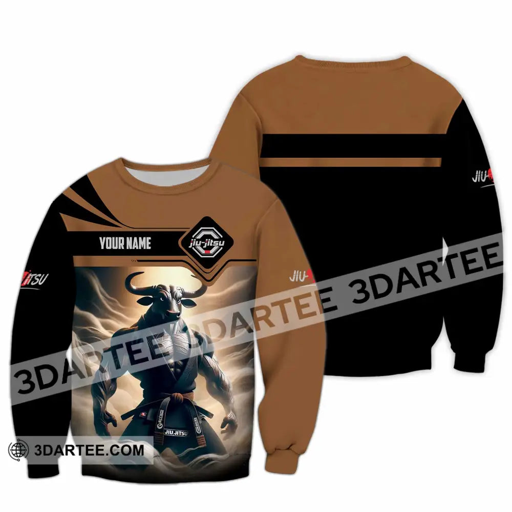 Unisex Shirt - Custom Jiu Jitsu 3D Shirt Long Sleeve / S T-shirt
