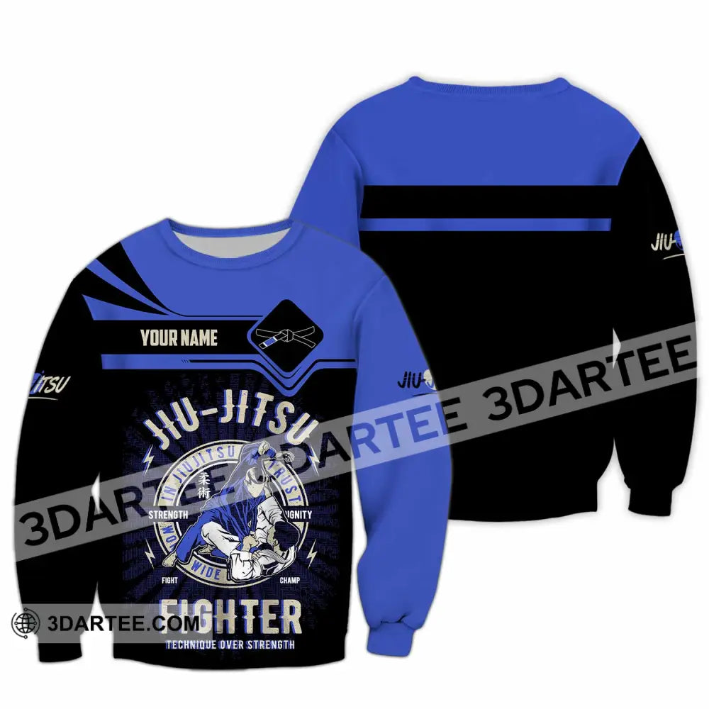 Unisex Shirt - Custom Jiu Jitsu 3D Shirt - Long Sleeve / S - T-shirt