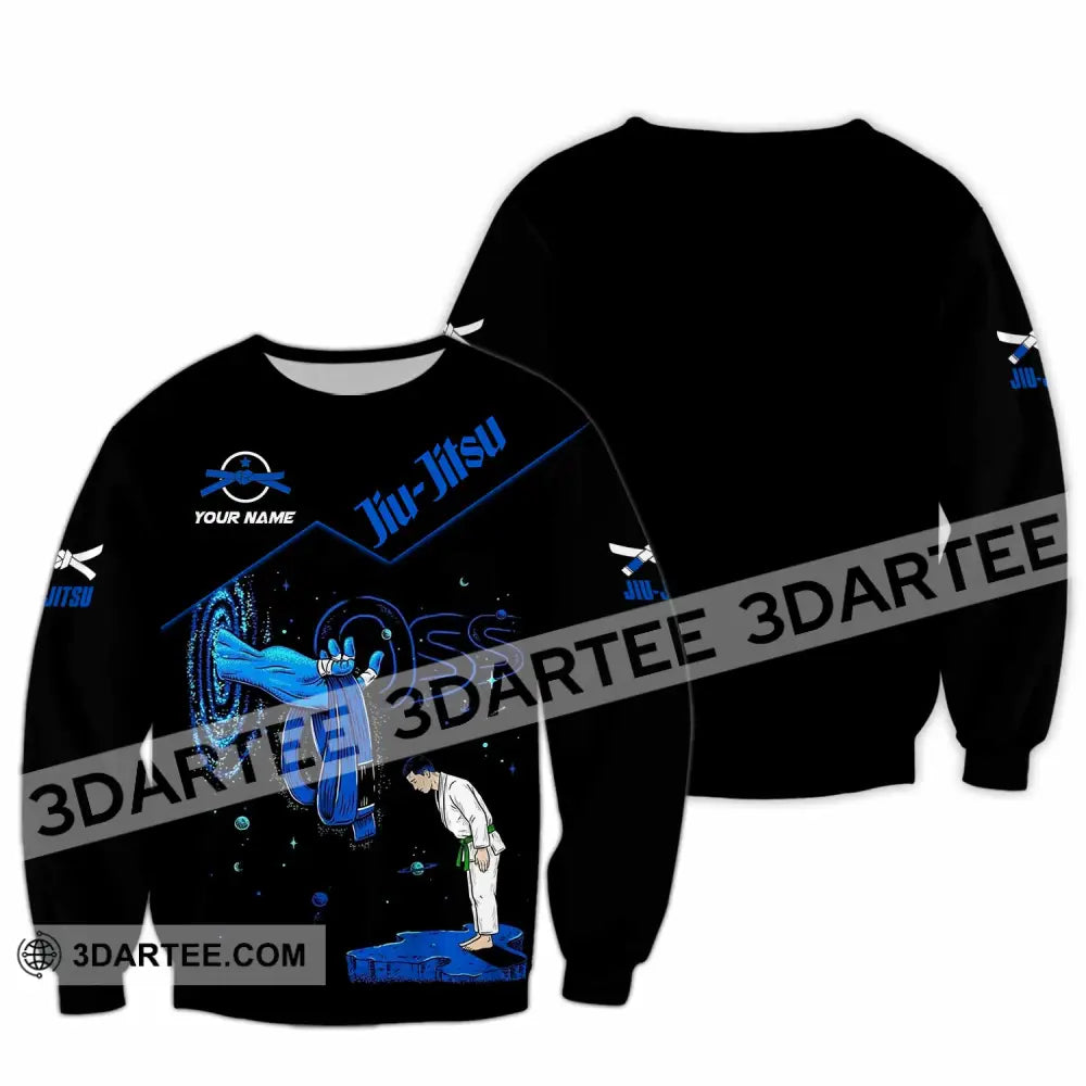 Unisex Shirt - Custom Jiu Jitsu 3D Shirt Long Sleeve / S T-shirt