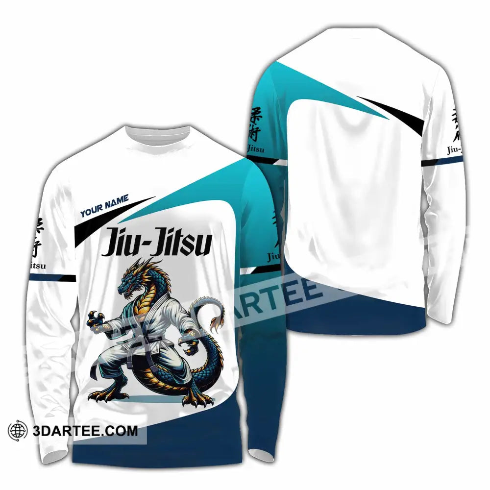 Unisex Shirt - Custom Jiu Jitsu 3D Shirt Long Sleeve Shirt / S T-shirt