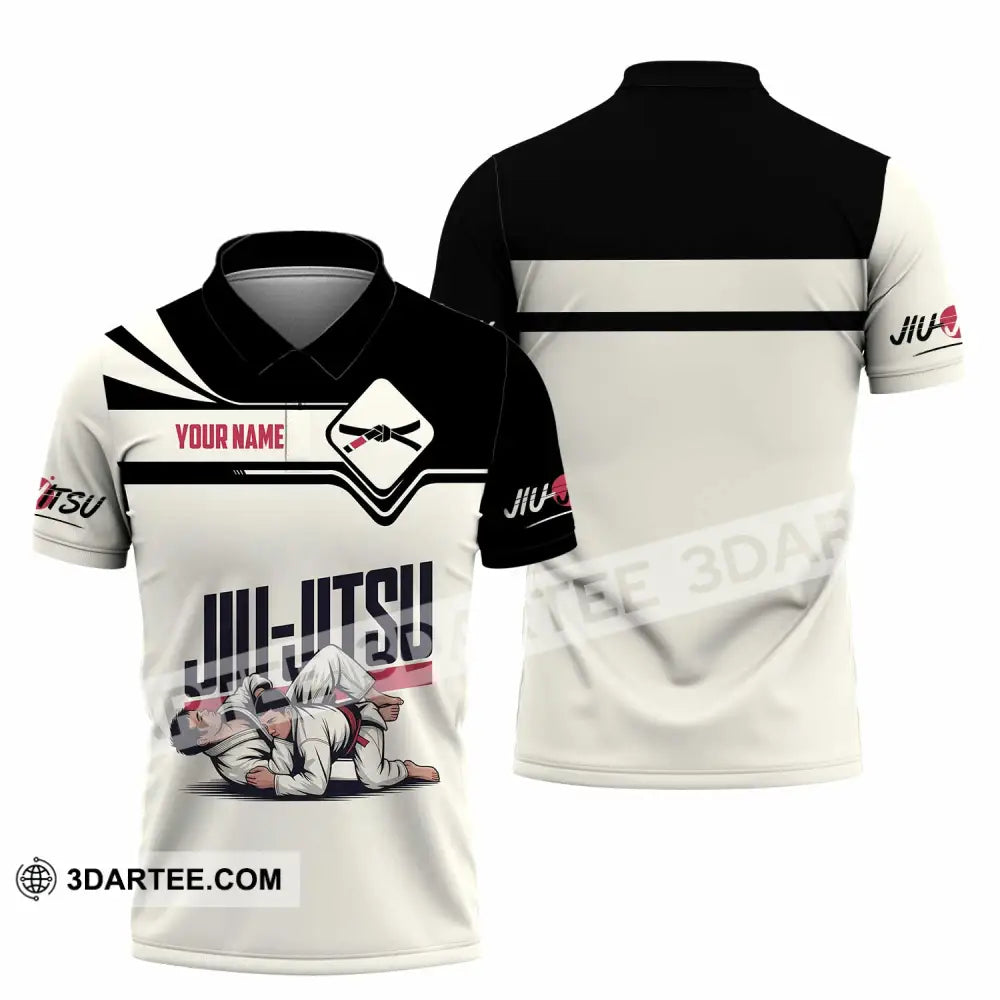 Unisex Shirt - Custom Jiu Jitsu 3D Shirt - Polo Shirt / S - T-shirt