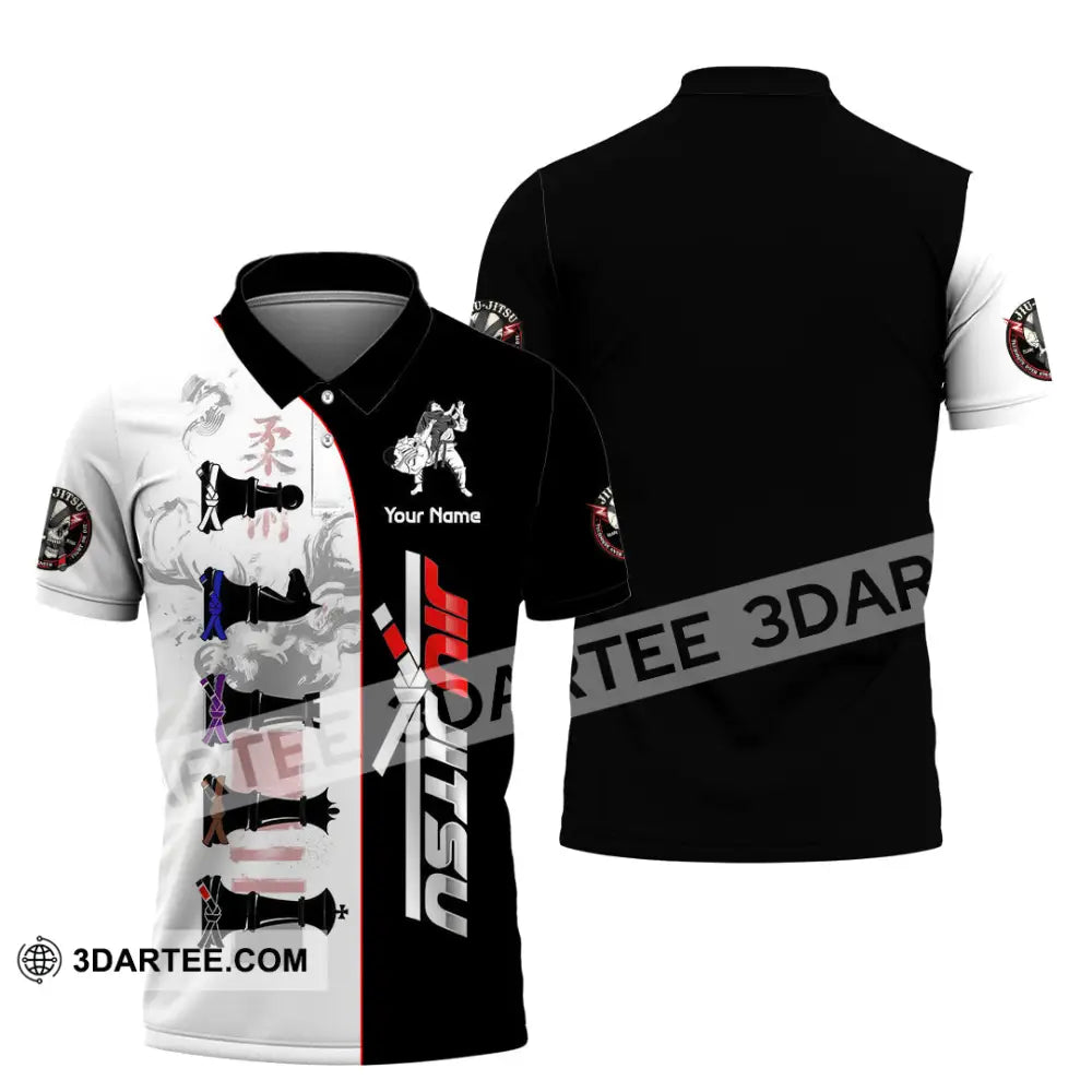 Unisex Shirt - Custom Jiu Jitsu 3D Shirt Polo Shirt / S T-shirt