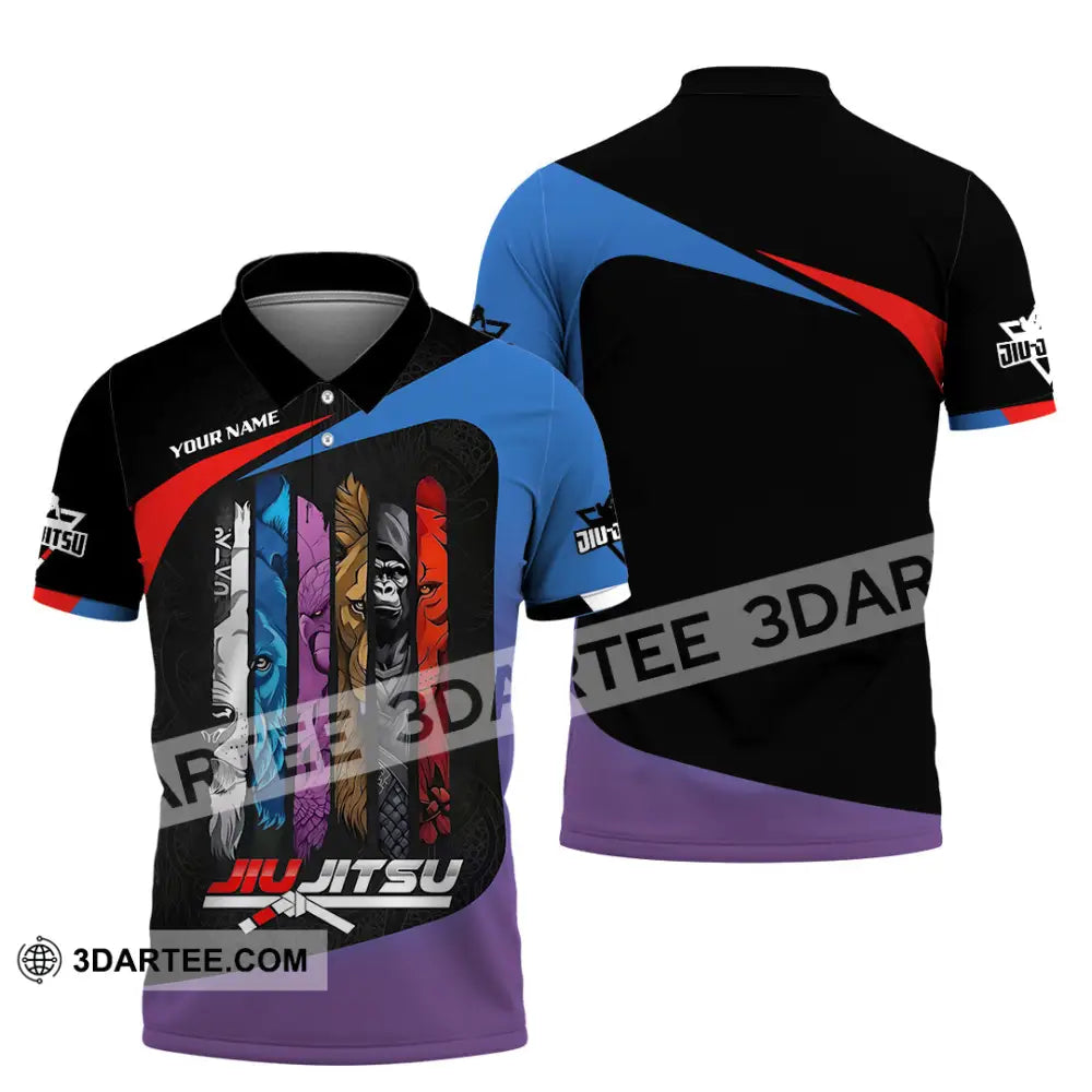 Unisex Shirt - Custom Jiu Jitsu 3D Shirt Polo Shirt / S T-shirt