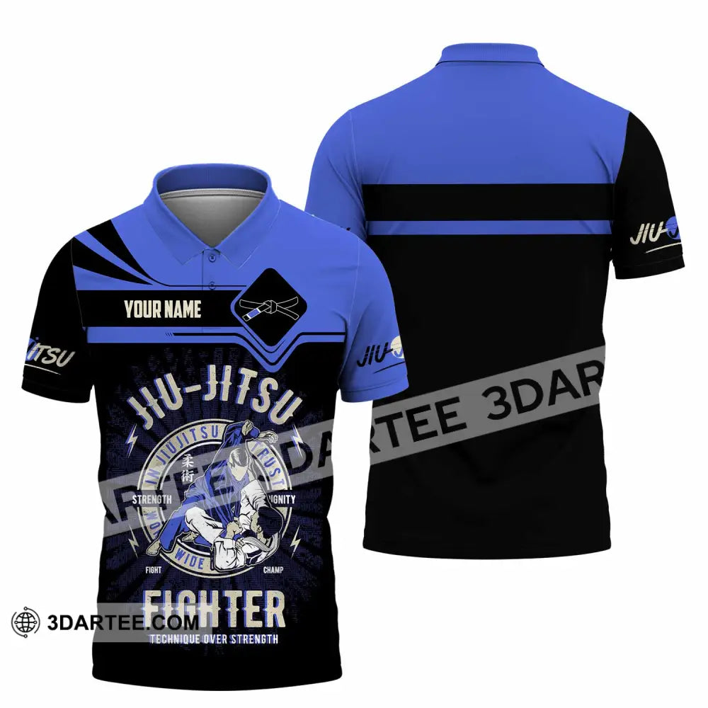 Unisex Shirt - Custom Jiu Jitsu 3D Shirt - Polo Shirt / S - T-shirt