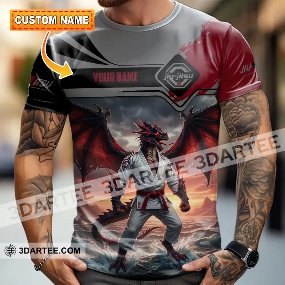 Unisex Shirt - Custom Jiu Jitsu 3D Shirt T-shirt