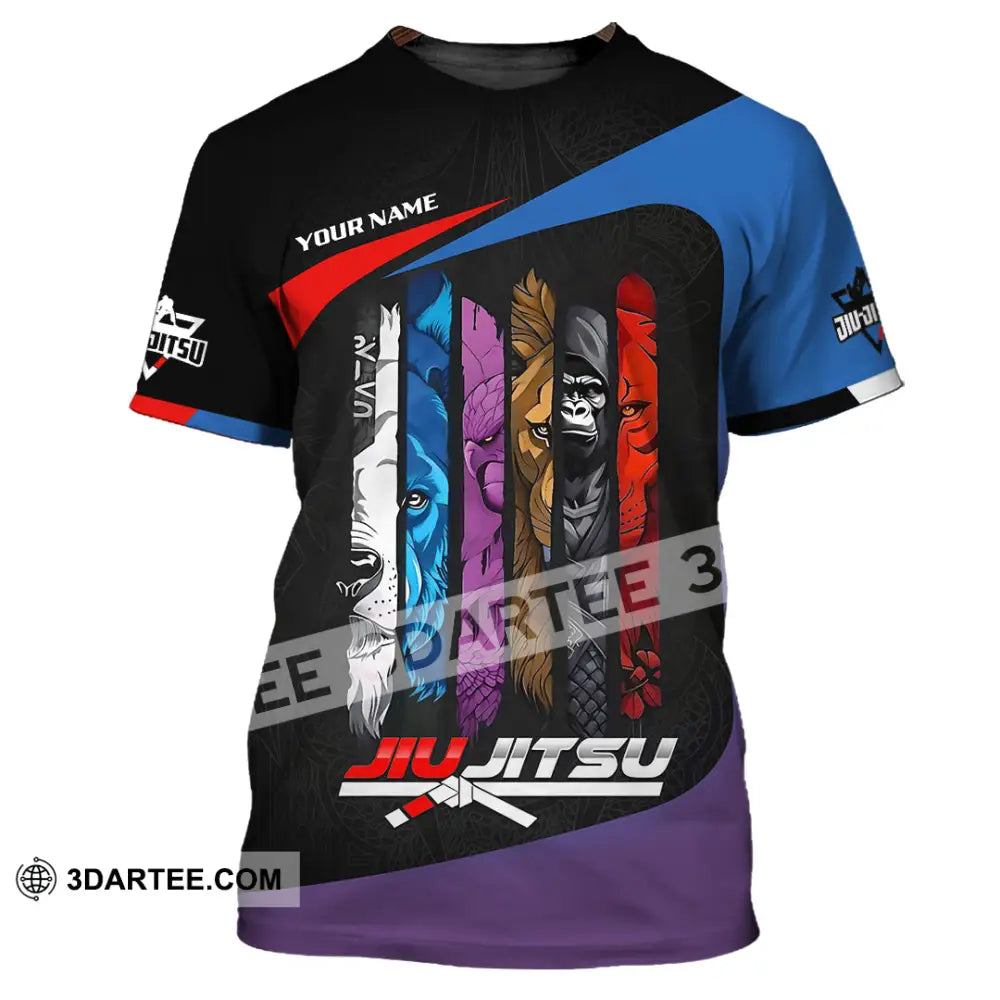 Unisex Shirt - Custom Jiu Jitsu 3D Shirt T-Shirt / S T-shirt