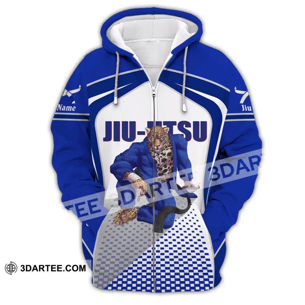 Unisex Shirt - Custom Jiu Jitsu 3D Shirt Zipper Hoodie / S T-shirt