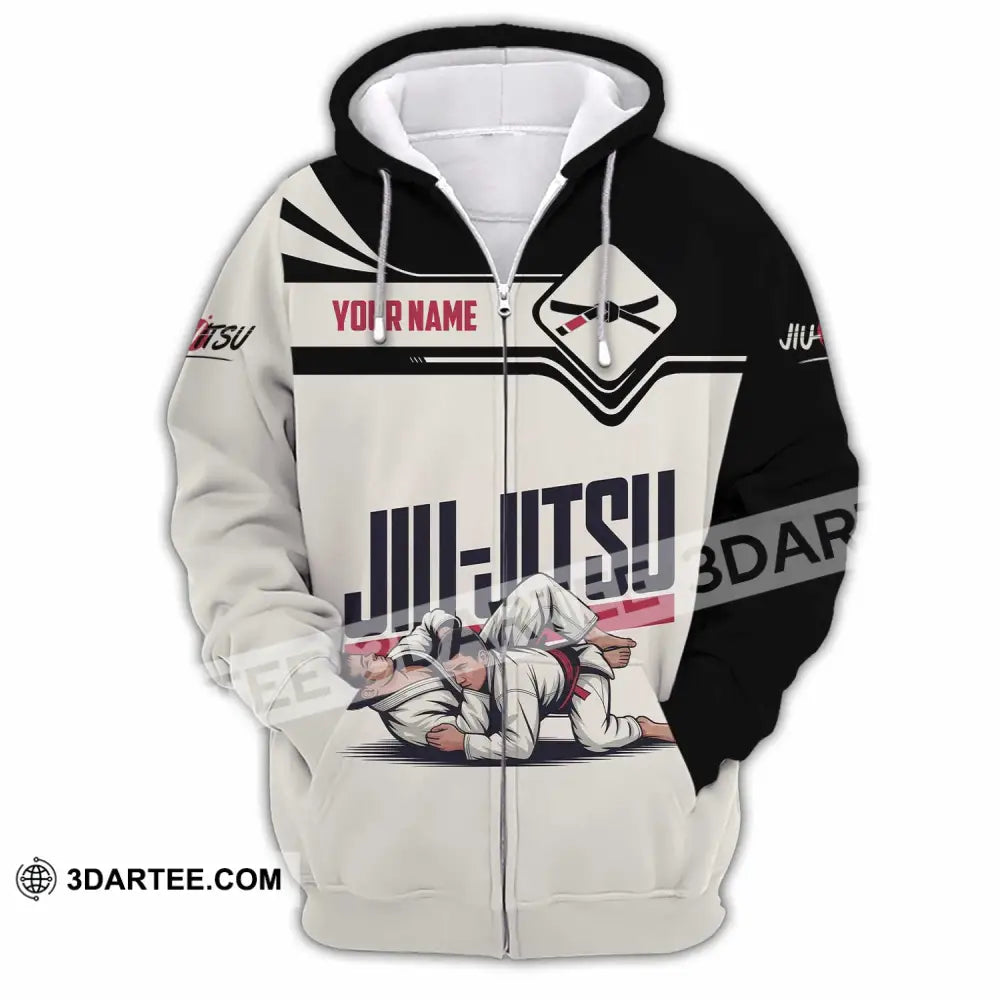 Unisex Shirt - Custom Jiu Jitsu 3D Shirt - Zipper Hoodie / S - T-shirt