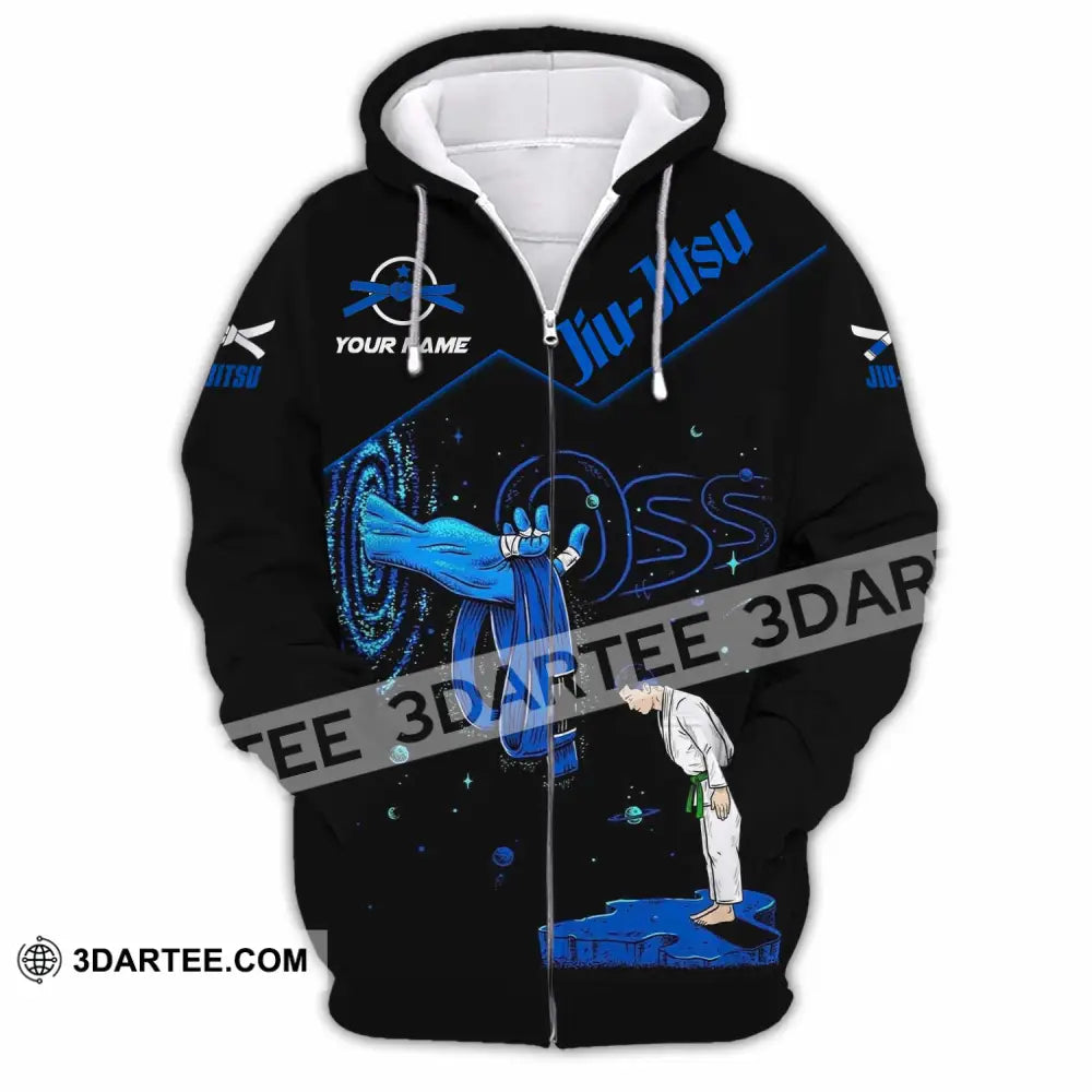 Unisex Shirt - Custom Jiu Jitsu 3D Shirt Zipper Hoodie / S T-shirt
