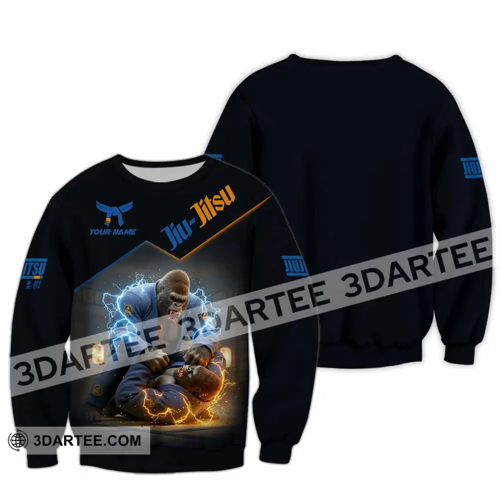 Unisex Shirt - Custom Jiu Jitsu Shirt Long Sleeve / S T-shirt