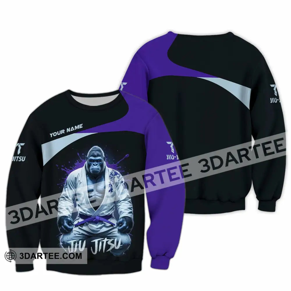 Unisex Shirt - Custom Jiu Jitsu Shirt Long Sleeve / S T-shirt