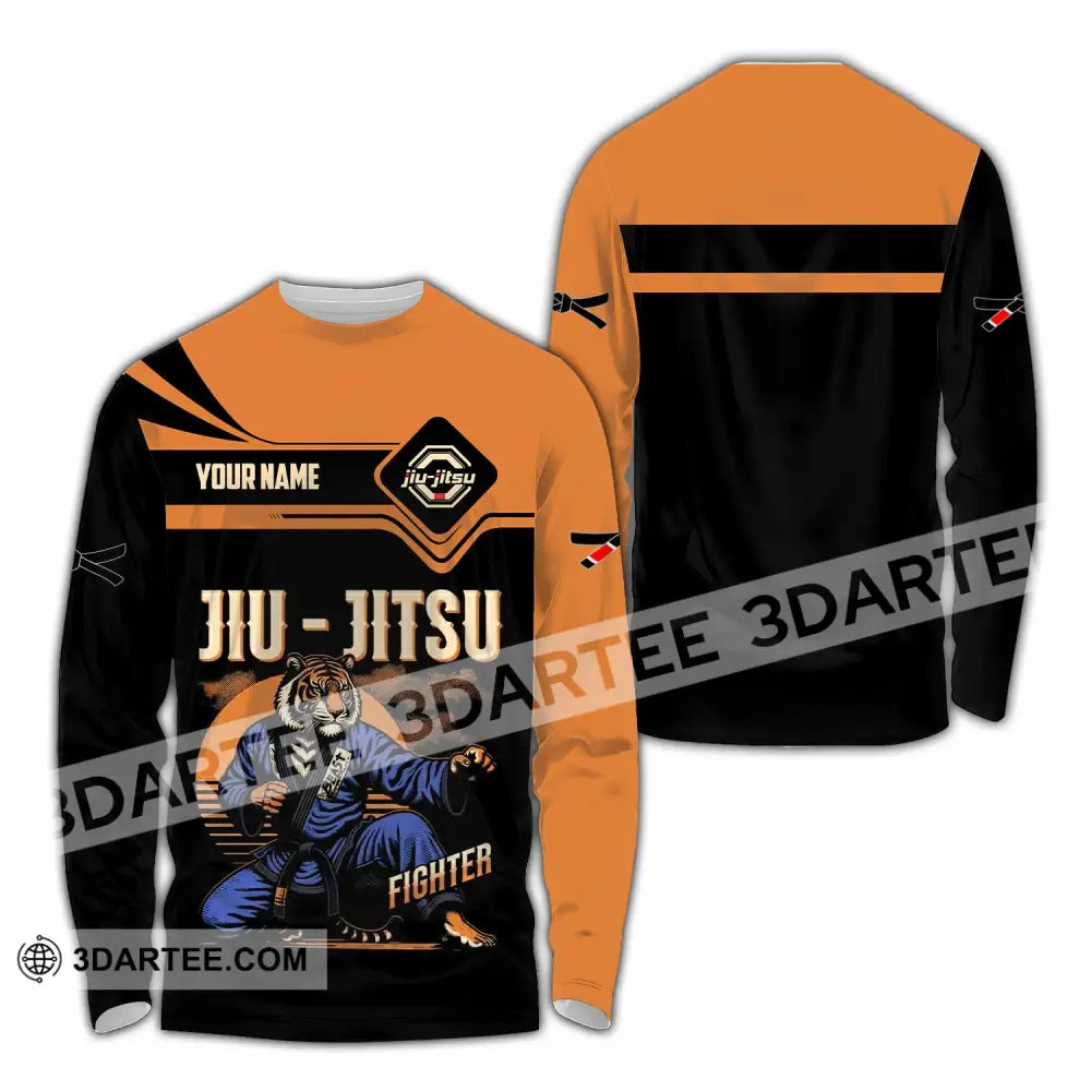 Unisex Shirt - Custom Jiu Jitsu Lover Sport Shirt Long Sleeve Shirt / S T-shirt