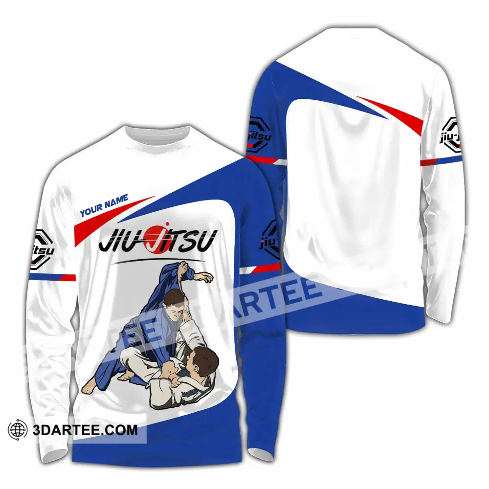 Unisex Shirt - Custom Jiu Jitsu Player Sport Shirt Long Sleeve Shirt / S T-shirt