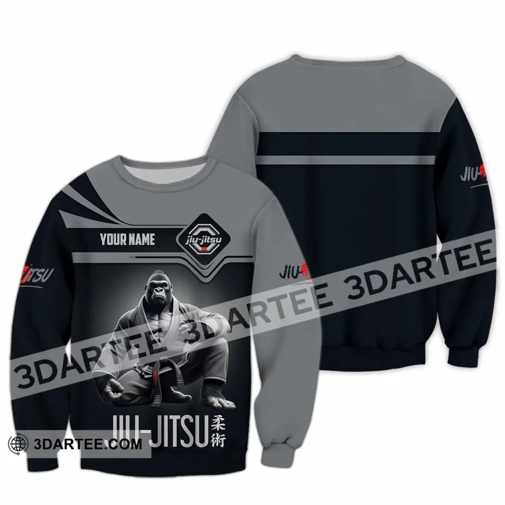 Unisex Shirt - Custom Jiu Jitsu Sport Shirt Long Sleeve / S T-shirt
