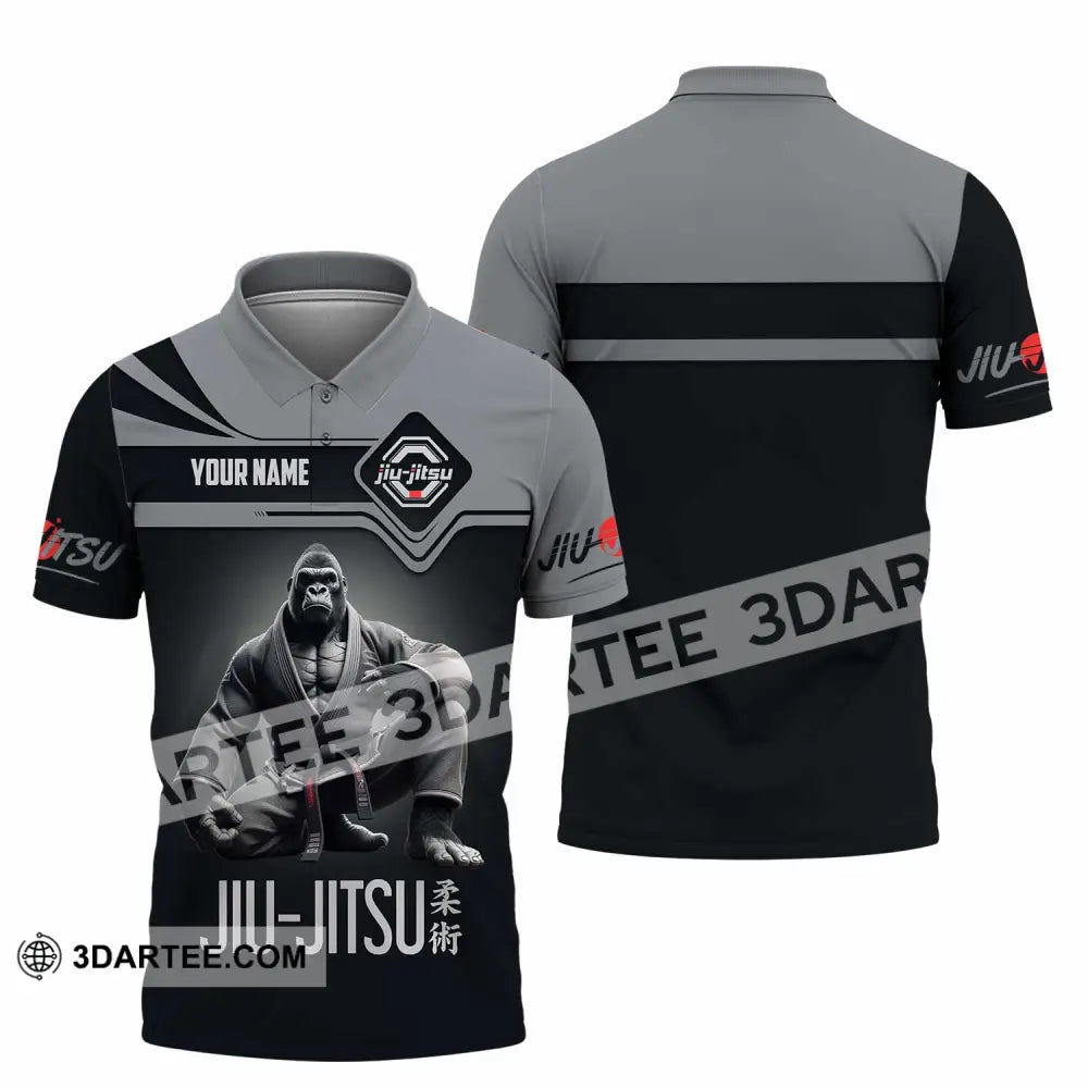Unisex Shirt - Custom Jiu Jitsu Sport Shirt Polo Shirt / S T-shirt